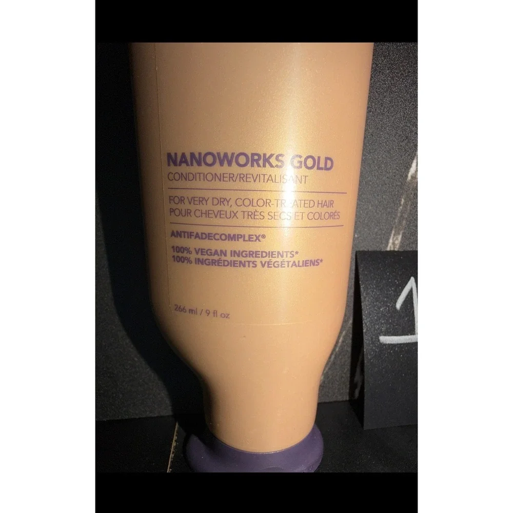 Pureology Nanoworks‎ Gold Conditioner Gold Vegan Antifade Complex Hair Care